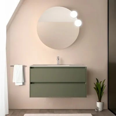 Mobile bagno sospeso 90 cm...