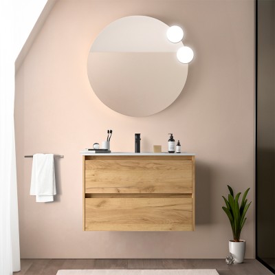 Mobile bagno sospeso 80 cm...