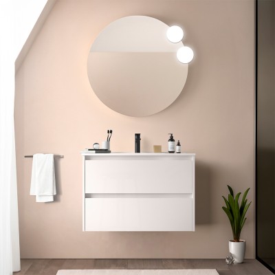 Mobile bagno sospeso 80 cm...