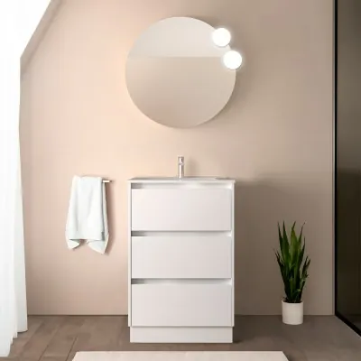 Mobile bagno a terra 60 cm...