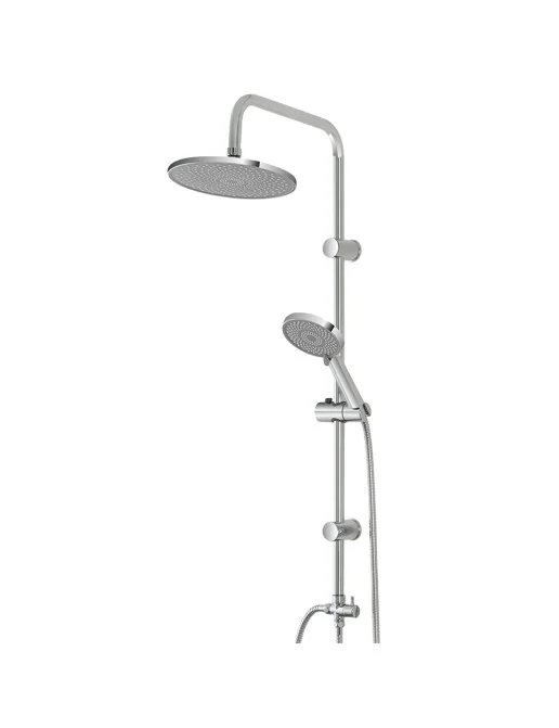 Soffione Doccia Angle Simple In Ottone Cromato 5 Cm: Fisso E Regolabile Ad Alta Pressione