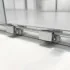 Box doccia 70x100x70 cm con doppio scorrevole trasparente H 200 cm Ted