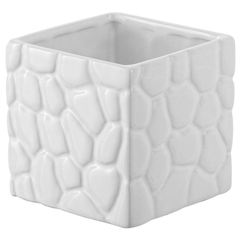 Portasapone in Ceramica Bianco Linea Sasso Portasapone in Ceramica Bianco Linea Sasso