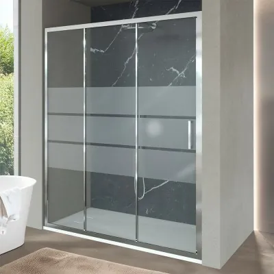 Porta doccia nicchia 170 cm...