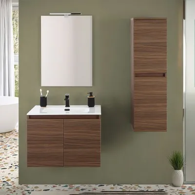 Mobile bagno sospeso 70 cm...