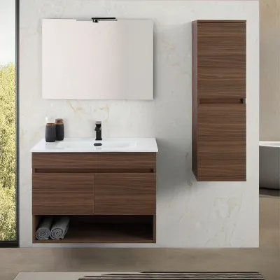 Mobile bagno sospeso 80 cm...
