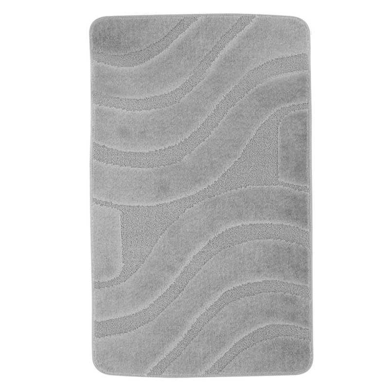 Tappeto Bagno 100% Polipropilene Con Antiscivolo Grigio 60x100 Cm Tappeto Bagno 100% Polipropilene Con Antiscivolo Grigio 60x100 Cm