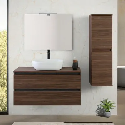 Mobile bagno sospeso 100 cm...