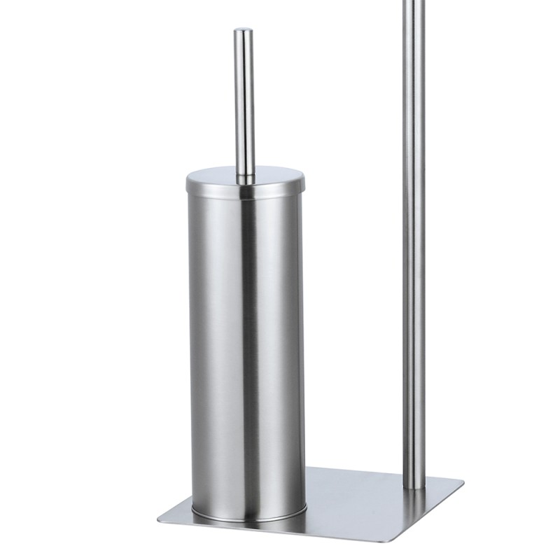 Vassoio Portaoggetti Per Bagno GEDY Giunone - In Cemento, Grigio/Argento, Design Moderno