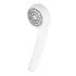 Doccetta monogetto in ABS bianco con ugelli anticalcare