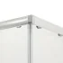Box doccia angolare 80x80 cm Geo doppio scorrevole in cristallo trasparente