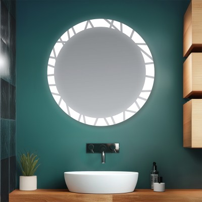 Specchio bagno tondo 80 cm...