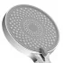 Doccetta tonda H 24 cm in ABS cromato lucido con 3 tipi di getto 
