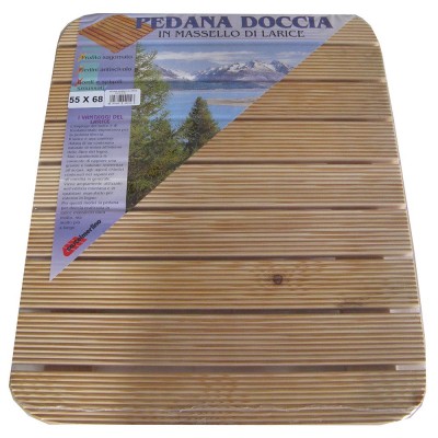 pedana in legno per doccia