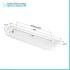 Mensola bagno a muro 50 cm in ABS bianco  Gioia