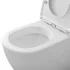 Wc filomuro con brida e scarico traslato a parete o a pavimento Flan