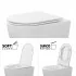 Copriwater originale per wc Flan chiusura soft-close e sgancio rapido