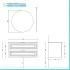 Mobile bagno sospeso 100 cm bianco opaco con lavabo e specchio Matisse