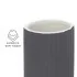 Portaspazzolini bagno d'appoggio grigio in ceramica soft touch Spring