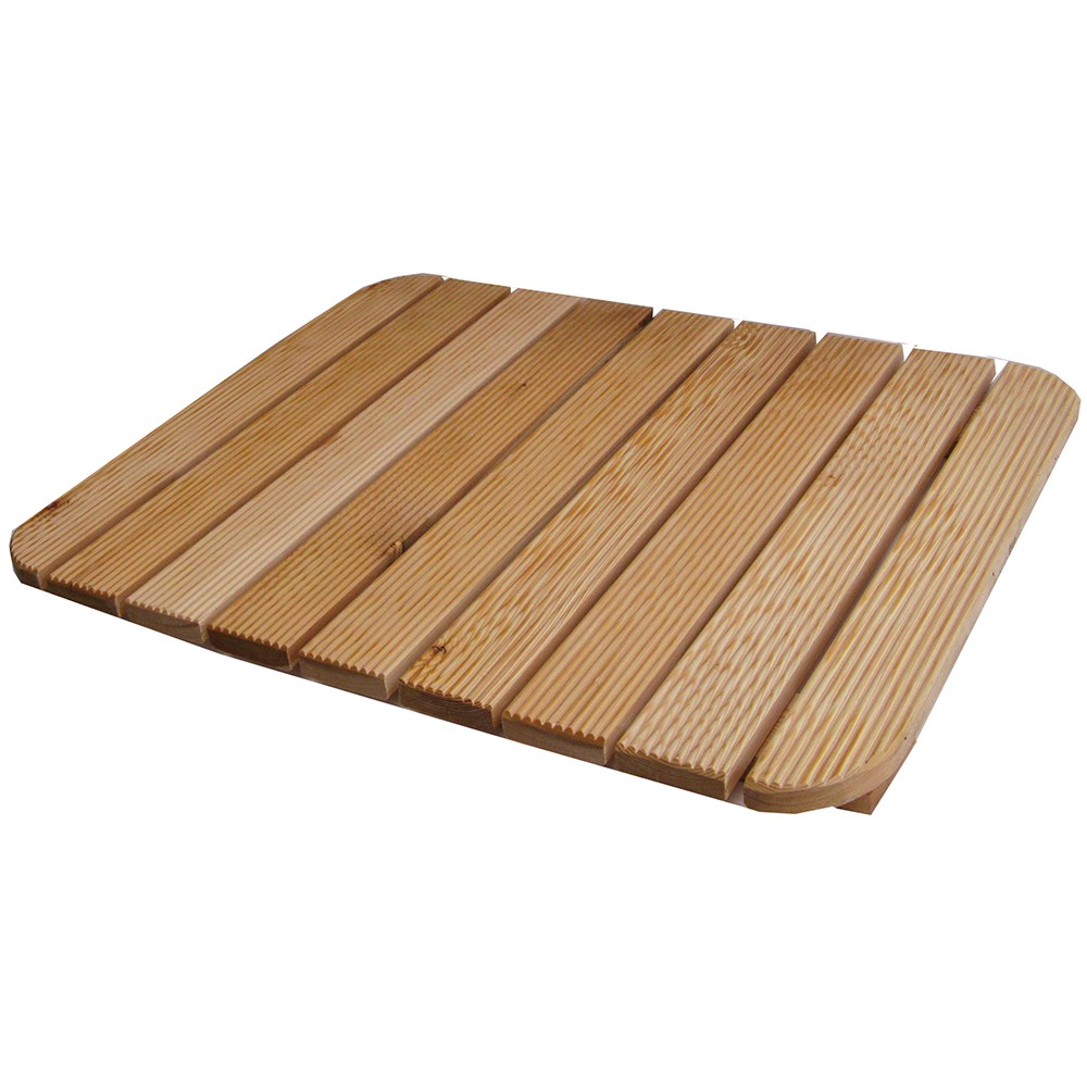 Image of Pedana doccia antiscivolo 55 x 68 con spigoli arrotondati per piatto doccia 70x90