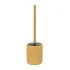 Scopino wc giallo in ceramica soft touch con setole nere Spring