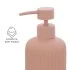 Set accessori bagno 2 pezzi in ceramica rosa soft touch Spring