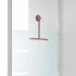 Tergivetro doccia rosa in plastica antigraffio con ventosa Spring