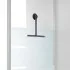 Tergivetro doccia grigio in plastica antigraffio con ventosa Spring