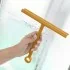 Tergivetro doccia giallo in plastica antigraffio con ventosa Spring