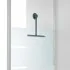Tergivetro doccia verde in plastica antigraffio con ventosa Spring
