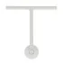 Tergivetro doccia bianco in plastica antigraffio con ventosa Spring