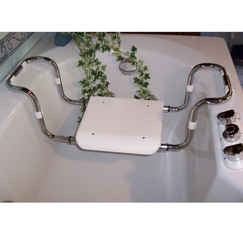 Panca da bagno con sedile sospeso in alluminio seduta vasca da