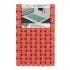 Tappetino antiscivolo doccia rosso 40x73 cm in plastica Spring