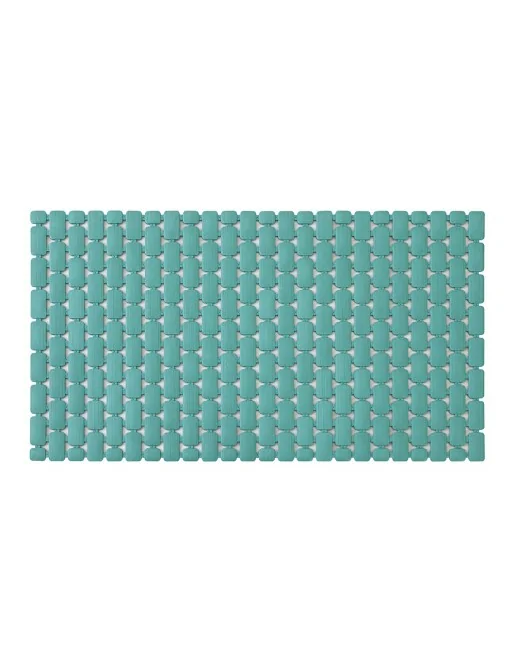 Kleine Wolke Cubi Tappetino Doccia Calypso 50x65 Cm - PVC Resistente, Rosso - Antiscivolo Per Bagno