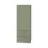 Colonna bagno sospesa 110 cm salvia opaco con anta e cassetti Matisse