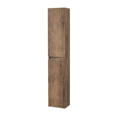 Colonna bagno sospesa 160 cm tabacco e tortora Sumya