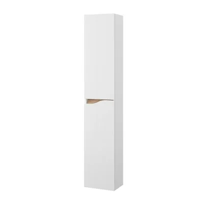 Pensile bagno sospeso 160 cm bianco e quercia Sumya