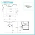 Set mobili bagno sospesi 100cm in legno mdf bianco e quercia Sumya