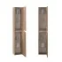 Composizione bagno sospesa 80cm in legno mdf tabacco e tortora Sumya