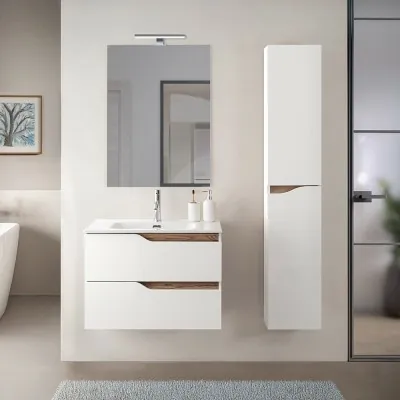 Set mobili bagno sospesi...