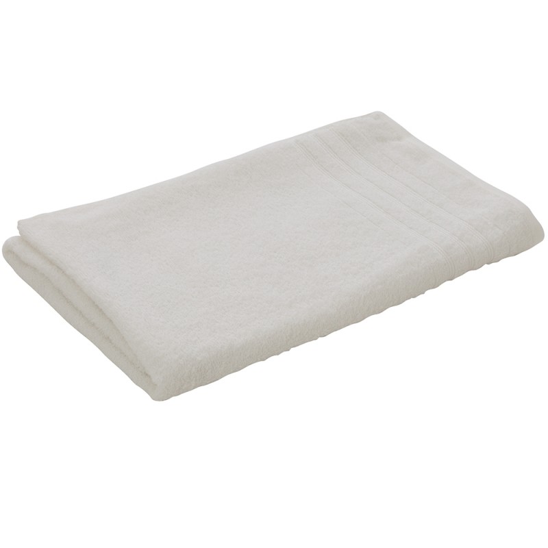 Telo Doccia in 100% Cotone in colore Bianco 90x140 cm Telo Doccia in 100% Cotone in colore Bianco 90x140 cm