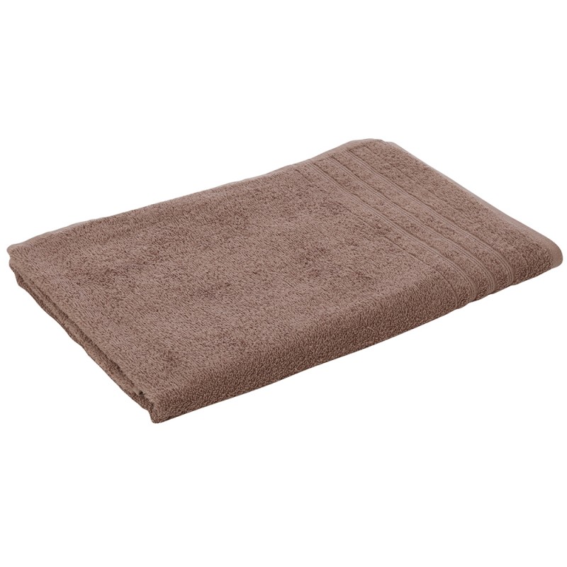 Telo Doccia in 100% Cotone in colore Tortora 90x140 cm Telo Doccia in 100% Cotone in colore Tortora 90x140 cm