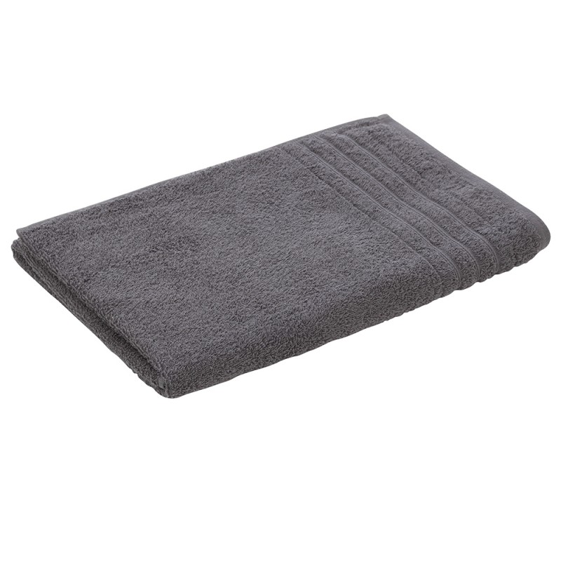 Telo Doccia in 100% Cotone in colore grigio 90x140 cm Telo Doccia in 100% Cotone in colore Grigio 90x140 cm