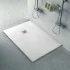 Piatto doccia 70x120 in resina su misura bianco effetto pietra Karen