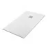 Piatto doccia 70x120 in resina su misura bianco effetto pietra Karen