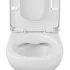 Sanitari filomuro Rimless ceramica bianca con sedile soft close Vima