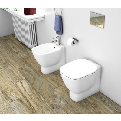 Water Bianco di Rak Ceramiche serie One Filomuro