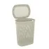 Coperchio del Cesto portabiancheria in plastica bianca 58 lt Kamala