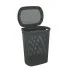Coperchio del Portabiancheria in plastica grigia scuro 58lt Kamala