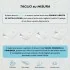 Piatto doccia 80x120 cm bianco effetto pietra in resina riducibile Karen